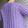 

Easy Cable Cardigan -  Vest
4