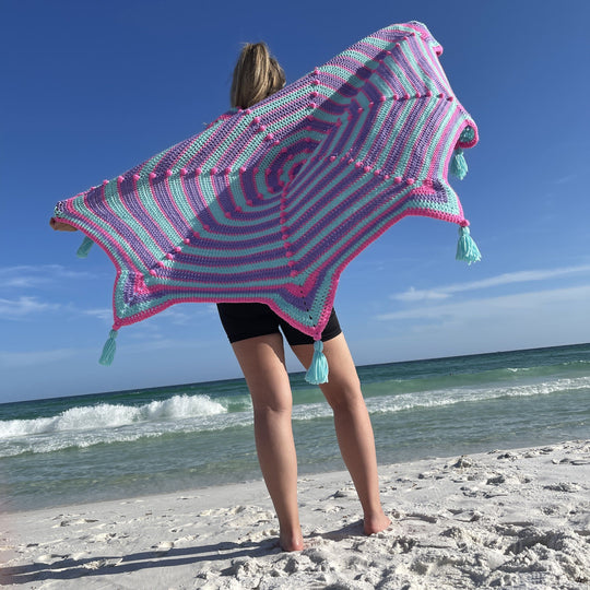 Puff Mandala - Plaid