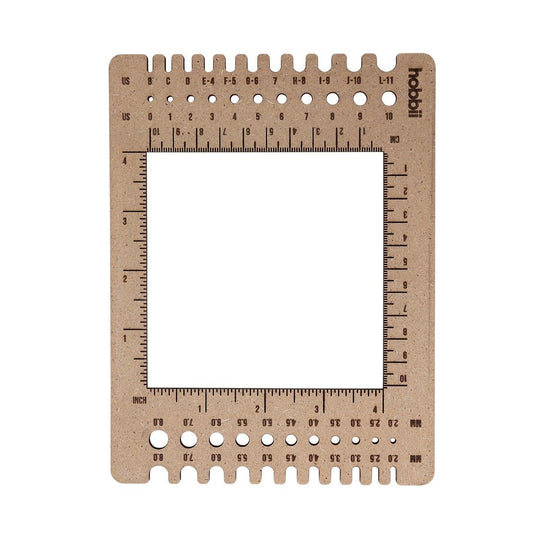 Haaknaald- en breinaaldenmeter - Hobbii