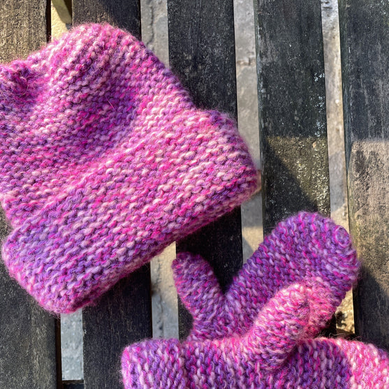 

Ultra Easy Garter Stitch Beanie - Muts
3