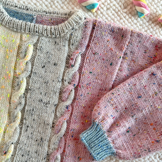 

Marshmallow Swirls - Trui
6