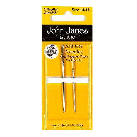 Breinaald / stopnaald 2 stuks - John James