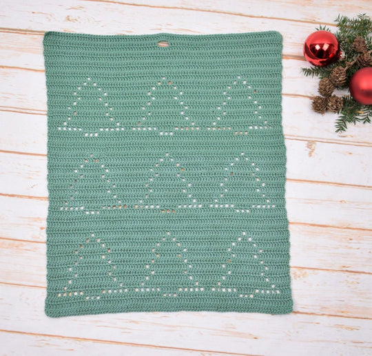 Keukenhanddoek - Kerstboom
