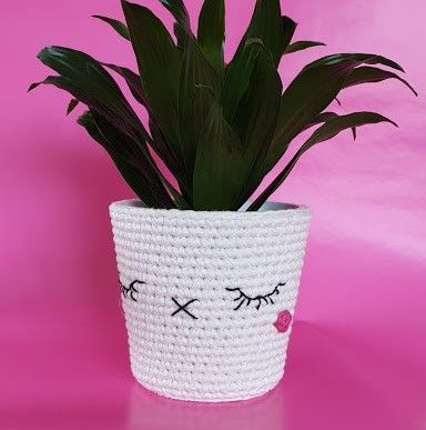 

Kawaii Lieve bloempotten
3