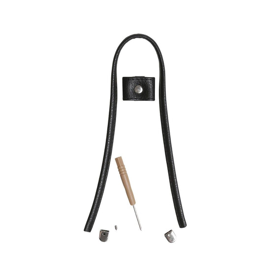 

Taskoord - Zwart/Zilver - Go Handmade
2