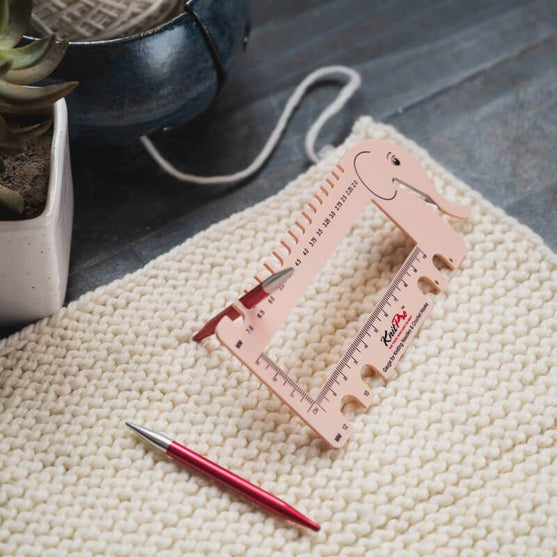 

Haaknaalden- & breipennenmaatje - KnitPro
5