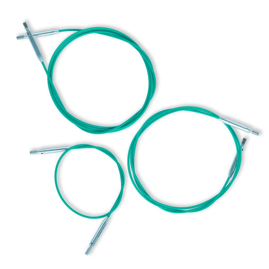 Swivel kabel - Teal - KnitPro