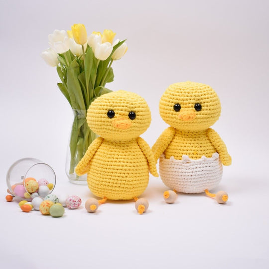 Paaskuikens Perle en Pedro - Groot