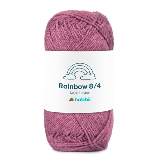 

Rainbow Cotton 8/4 - Hobbii
50