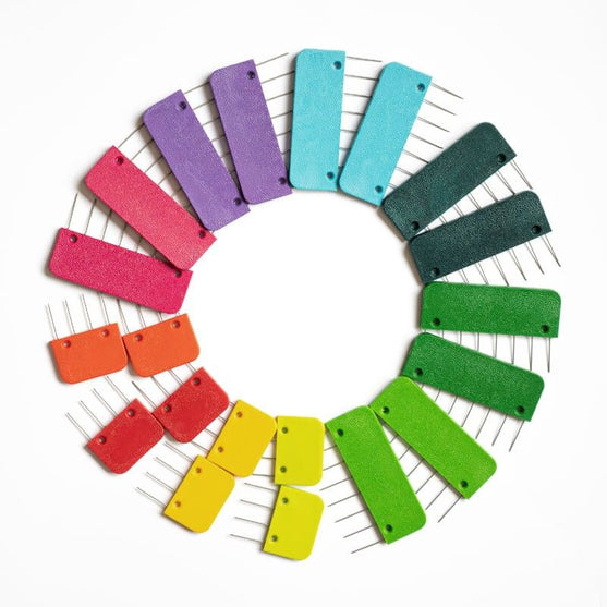 

Rainbow Brei Blokkers - Kam voor Breiblokken - KnitPro
5