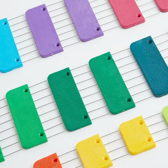 

Rainbow Brei Blokkers - Kam voor Breiblokken - KnitPro
4