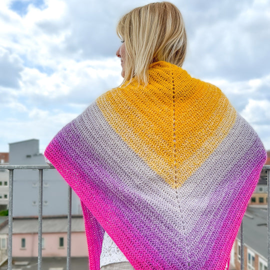 Simple Lines Alpaca - Sjaal