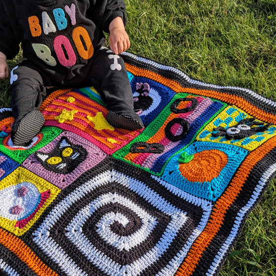 

Baby Boo Blanket - Halloween babydeken
3