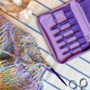 

Stellar Korte verwisselbare rondbreinaaldenset Essential - Amethyst - Hobbii
12