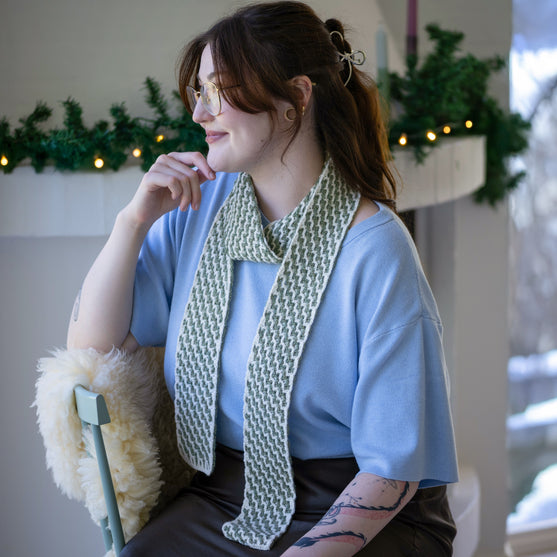 

1e adventszondag - Haken - Steppingstone - Sjaal
1