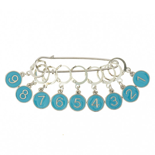 Steekmarkeerders met cijfers en sjaalspeld - Hobbii