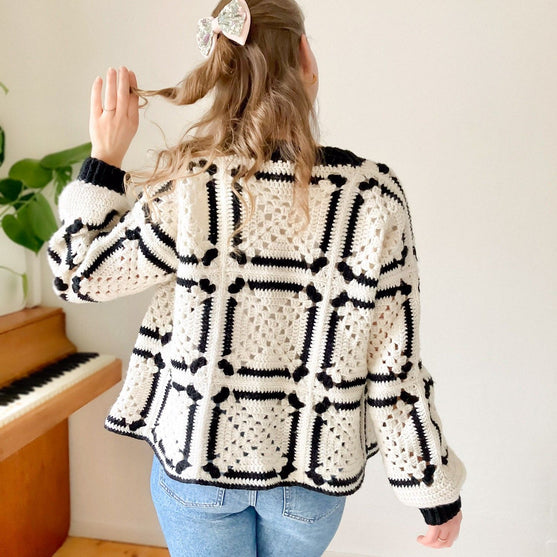 

The Chess Cardigan - Vest
6