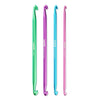 

Dubbele Tunische haaknaaldenset 'Alu' - 14 cm - Hobbii
1