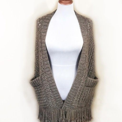 Shanti - Sjaal met zakken