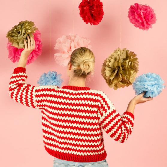 

Candy Cane Stripes - Trui
1