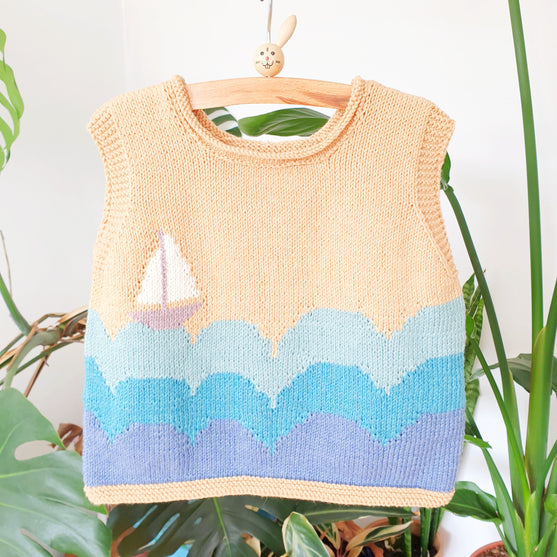 

Wavy - Kinder pullover
1
