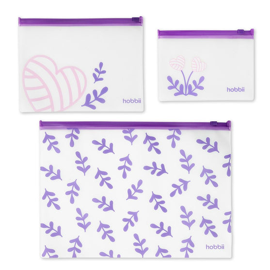 

Zipper Bags (3 stuks) - Hobbii
1