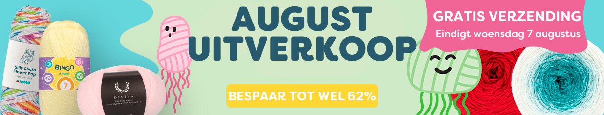 August uitverkoop